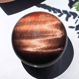 Red Tiger Eye Crystal Sphere‎